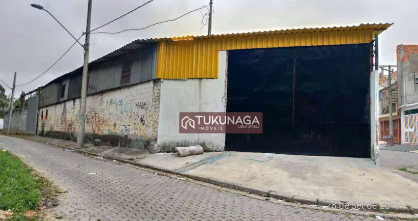 Salão para alugar, 120 m² por r$ 3.500,00/mês - jardim planalto - guarulhos/sp