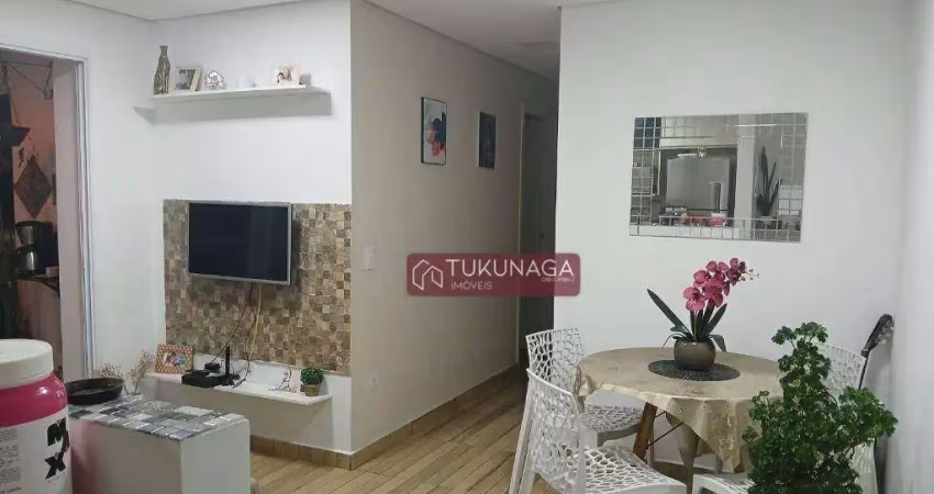 Apartamento com 2 dormitórios à venda, 58 m² por r$ 478.000,00 - vila rosália - guarulhos/sp