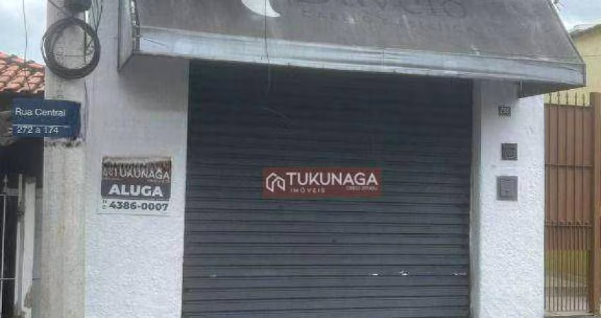 Salão para alugar, 50 m² por R$ 1.245,00/mês - Parque Santo Antônio - Guarulhos/SP