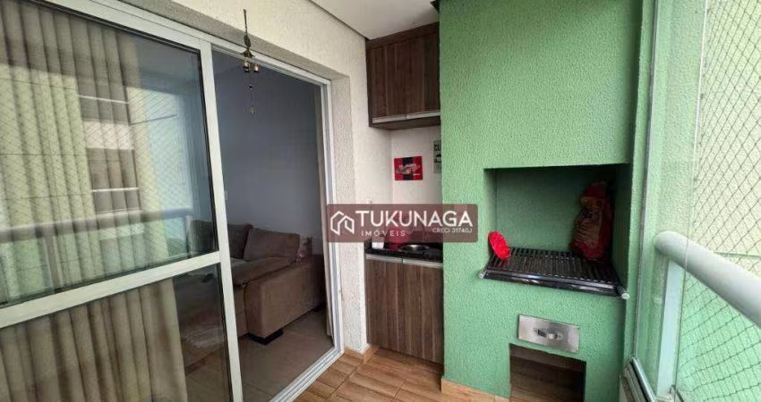 Apartamento com 3 dormitórios à venda, 84 m² por R$ 615.000,00 - Jardim Las Vegas - Guarulhos/SP