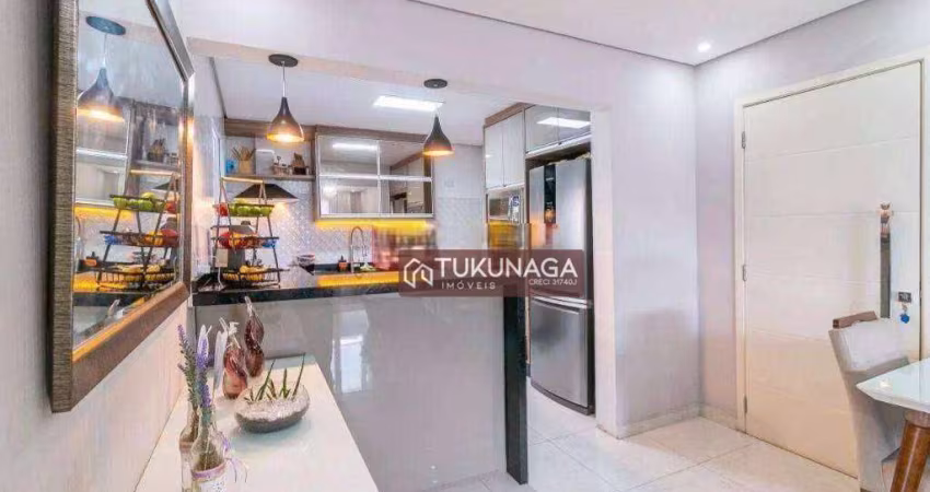 Apartamento com 3 dormitórios à venda, 95 m² por R$ 950.000 - Vila Augusta - Guarulhos/SP