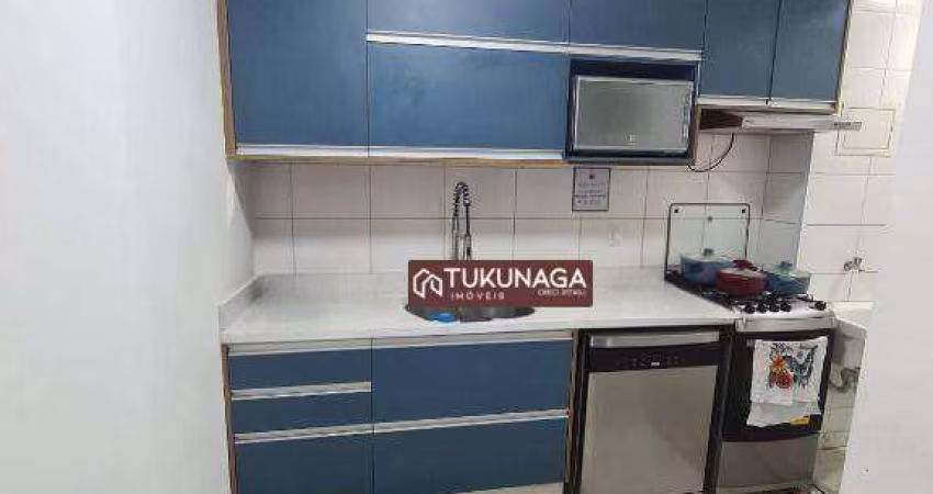 Apartamento com 2 dormitórios para alugar, 58 m² por R$ 3.530,00/mês - Picanco - Guarulhos/SP