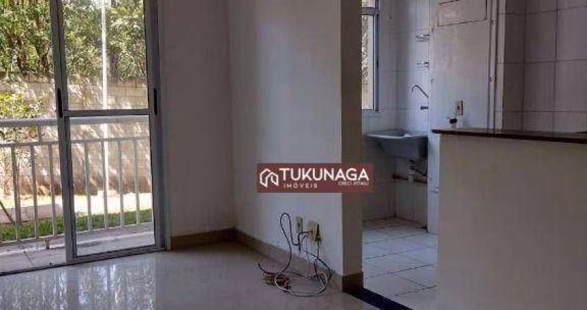 Apartamento com 2 dormitórios para alugar, 43 m² por R$ 1.610,00/mês - Parque Industrial Cumbica - Guarulhos/SP