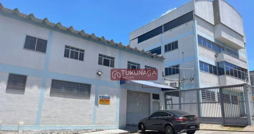Galpão para alugar, 500 m² por R$ 10.500,00/mês - Vila Adelaide Perella - Guarulhos/SP