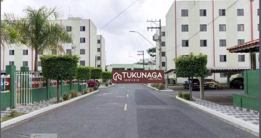 Apartamento de 45m2, 02 quartos e 01 vaga de garagem coberta 1 andar