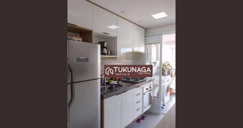 Apartamento com 2 dormitórios para alugar, 58 m² por R$ 3.150,00/mês - Vila Rosália - Guarulhos/SP