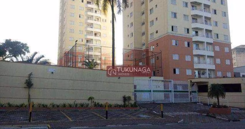 Apartamento com 3 dormitórios para alugar, 70 m² por R$ 3.144,00/mês - Vila Rio - Guarulhos/SP