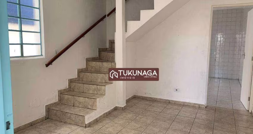 Casa com 2 dormitórios para alugar, 50 m² por R$ 1.463,00/mês - Jardim Bom Clima - Guarulhos/SP