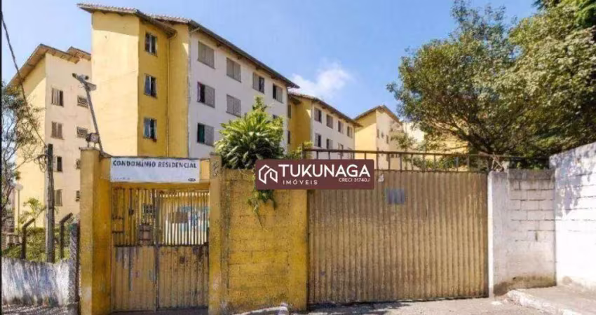 Apartamento com 2 quartos, à venda, 40 m² por r$ 165.000 - parque jandaia - guarulhos/sp