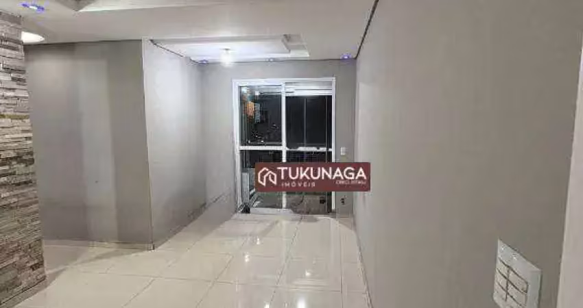 Apartamento com 2 dormitórios para alugar, 58 m² por r$ 3.280,00/mês - picanco - guarulhos/sp