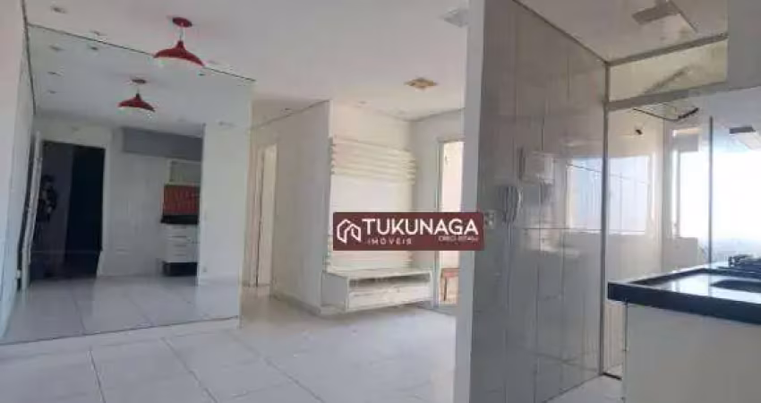 Apartamento com 3 quartos para alugar, 56 m² por r$ 2.900/mês - cocaia - guarulhos/sp