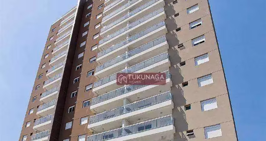 Apartamento com 2 quartos para alugar, 58 m² por r$ 3.098/mês - vila rosália - guarulhos/sp