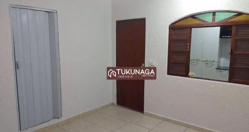 Casa com 1 dormitório para alugar, 200 m² por r$ 1.000,00/mês - jardim valéria - guarulhos/sp