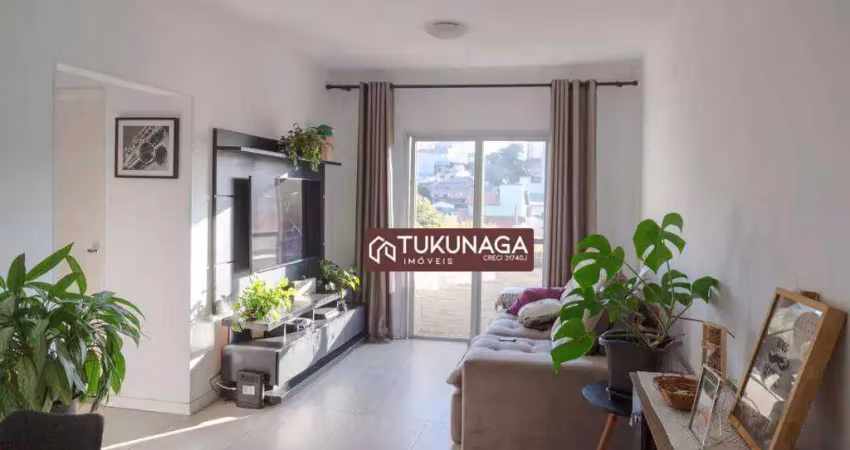 Apartamento com 2 dormitórios à venda, 77 m² por r$ 349.000,00 - gopoúva - guarulhos/sp