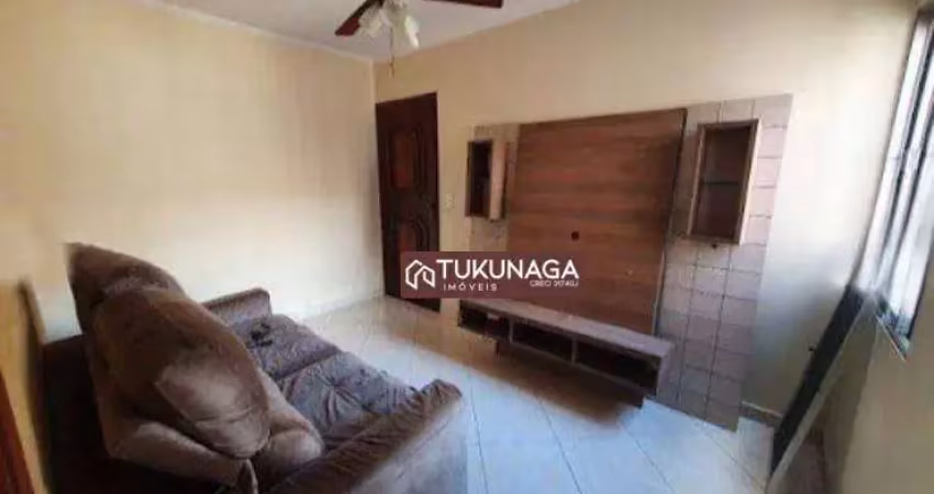 Apartamento com 2 dormitórios à venda, 56 m² por r$ 200.000,00 - jardim iporanga - guarulhos/sp