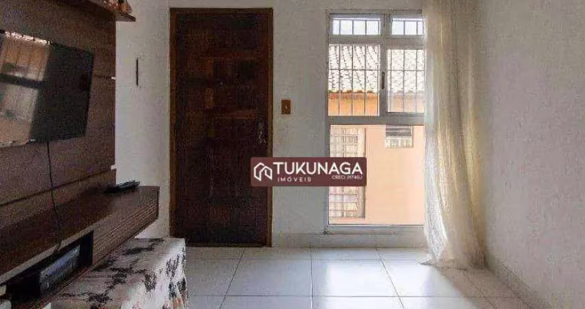Apartamento com 2 quartos para alugar, 55 m² por r$ 1.840/mês - parque renato maia - guarulhos/sp