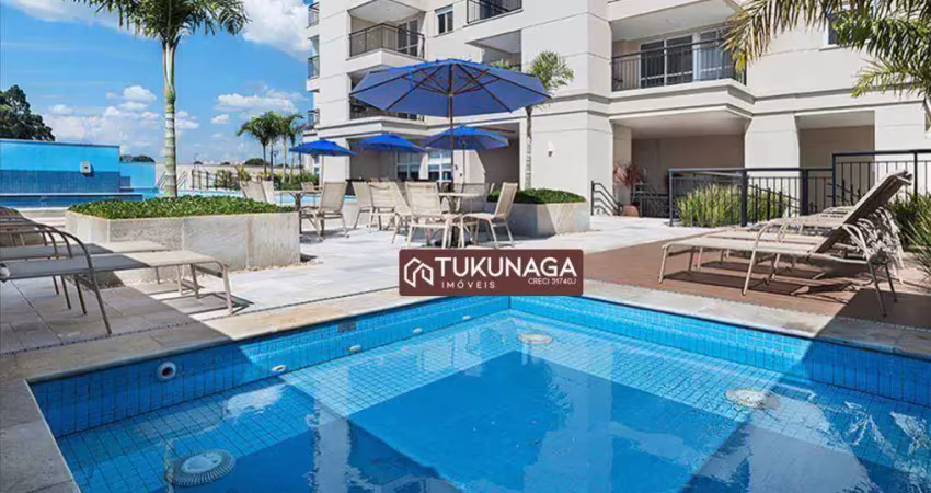 Studio com 1 dormitório à venda, 38 m² por r$ 440.000,00 - jardim flor da montanha - guarulhos/sp