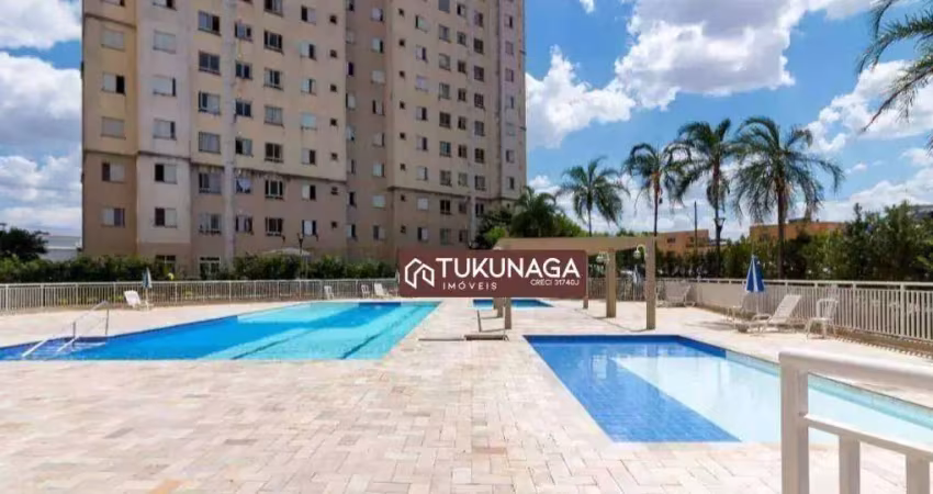Apartamento com 2 dormitórios para alugar, 45 m² por r$ 1.955,00/mês - ponte grande - guarulhos/sp
