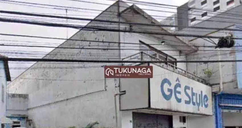 Salão, 400 m² - venda por r$ 1.799.000,00 ou aluguel por r$ 6.970,00/mês - vila augusta - guarulhos/sp