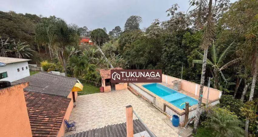 Chácara com 6 dormitórios à venda, 1507 m² por r$ 1.300.000,00 - água azul - guarulhos/sp