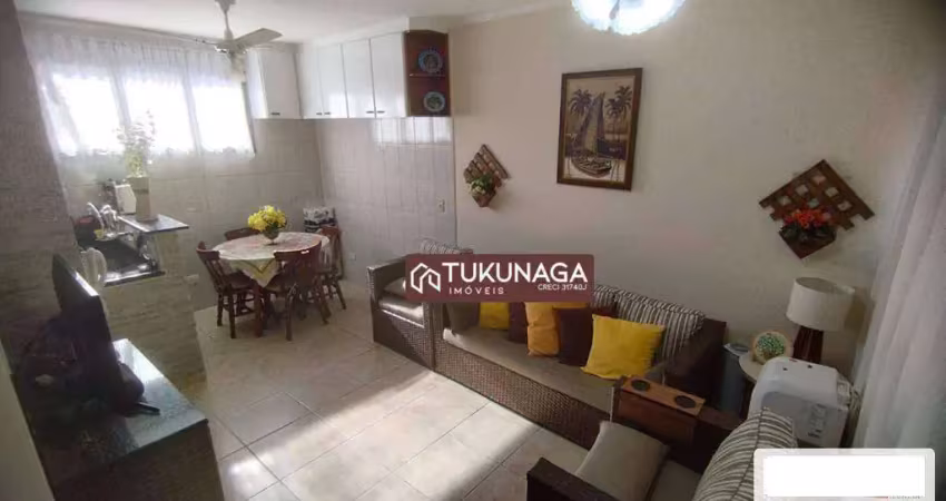 Condomínio fechado - sobrado 2 quartos  à venda, 70 m² por r$ 490.000 - maitinga - bertioga/sp