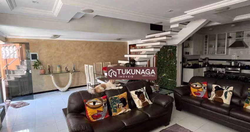 Sobrado com 4 quartos à venda, 210 m² por r$ 880.000 - vila rosália - guarulhos/sp