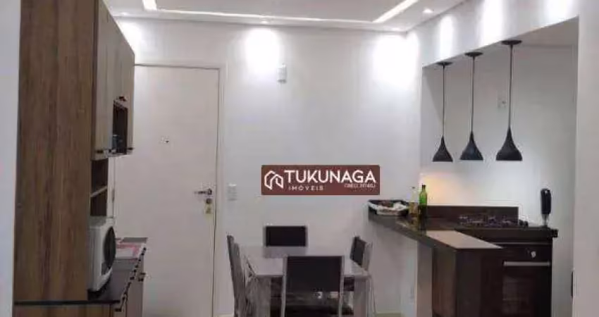 Apartamento com 2 quartos para alugar, 63 m² por r$ 2.800/mês - vila barros - guarulhos/sp