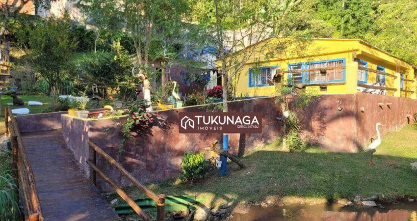 Chácara com 3 dormitórios à venda, 1060 m² por r$ 750.000,00 - são bento - arujá/sp