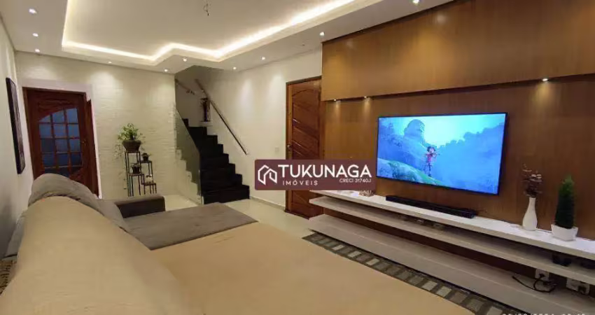 Sobrado com 4 quartos à venda, 150 m² por r$ 795.000 - vila rosália - guarulhos/sp