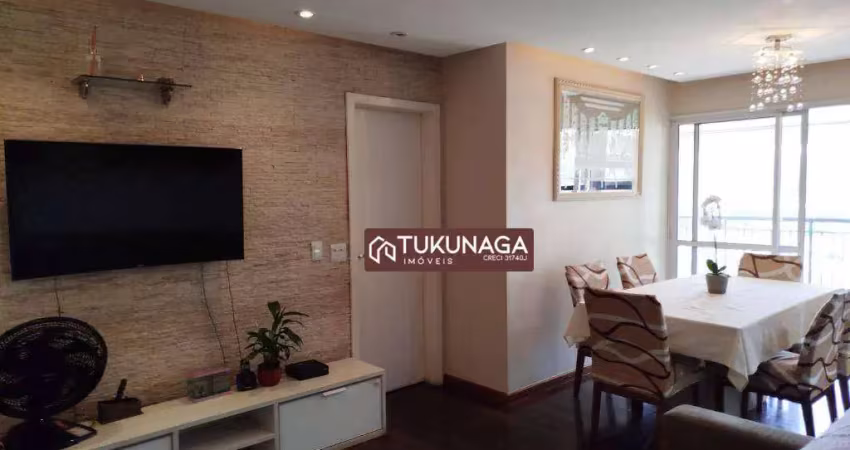 Apartamento com 3 quartos à venda, 100 m² por r$ 989.000 - jardim flor da montanha - guarulhos/sp