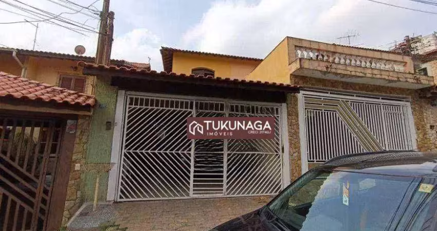 Sobrado com 3 dormitórios à venda, 160 m² por r$ 798.000,00 - jardim vila galvão - guarulhos/sp