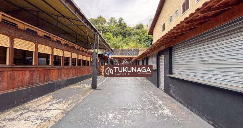 Salão para alugar, 650 m² por r$ 13.300,00/mês - vila rosália - guarulhos/sp