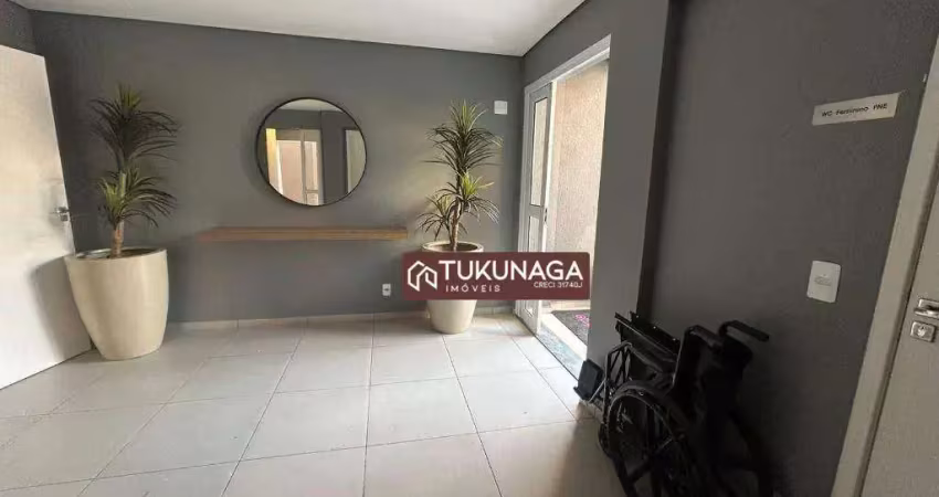 Apartamento com 2 dormitórios para alugar, 35 m² por r$ 2.425,00/mês - vila rosália - guarulhos/sp