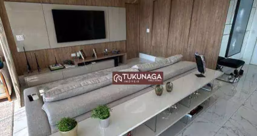 Apartamento com 3 quartos suítes à venda, 168 m² por r$ 2.523.000 - jardim santa mena - guarulhos/sp