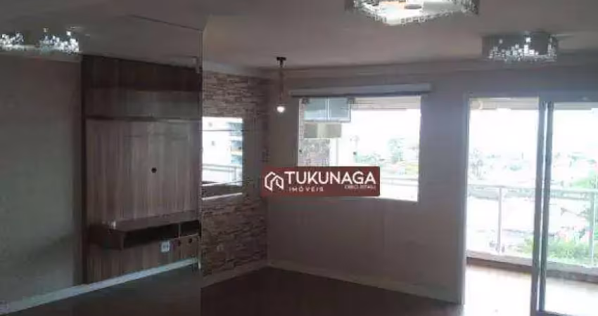 Apartamento com 2 dormitórios para alugar, 65 m² por r$ 4.000,00/mês - vila rosália - guarulhos/sp