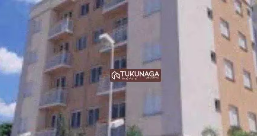 Apartamento com 2 quartos para alugar, 53 m² por r$ 1.520/mês - jardim guilhermino - guarulhos/sp