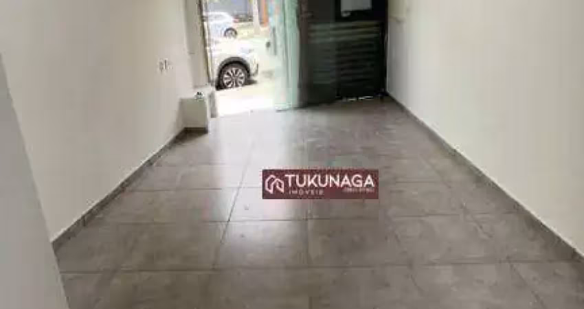 Salão para alugar, 30 m² por r$ 2.209,36/mês - jardim paraventi - guarulhos/sp