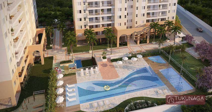 Apartamento com 2 dormitórios à venda, 53 m² por R$ 400.000,00 - Jardim Flor da Montanha - Guarulhos/SP