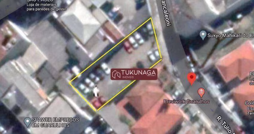 Terreno à venda, 410 m² por R$ 1.200.000,00 - Jardim São Paulo - Guarulhos/SP