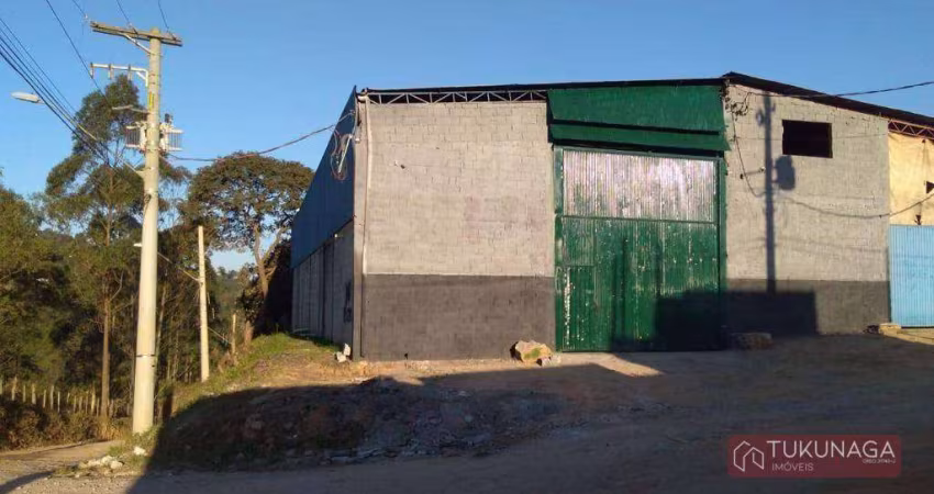 Galpão para alugar, 350 m² por R$ 7.117,00/mês - Água Azul - Guarulhos/SP