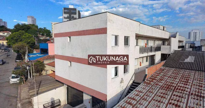 Apartamento com 2  quartos para alugar, 40 m² por r$ 1.677/mês - vila galvão - guarulhos/sp