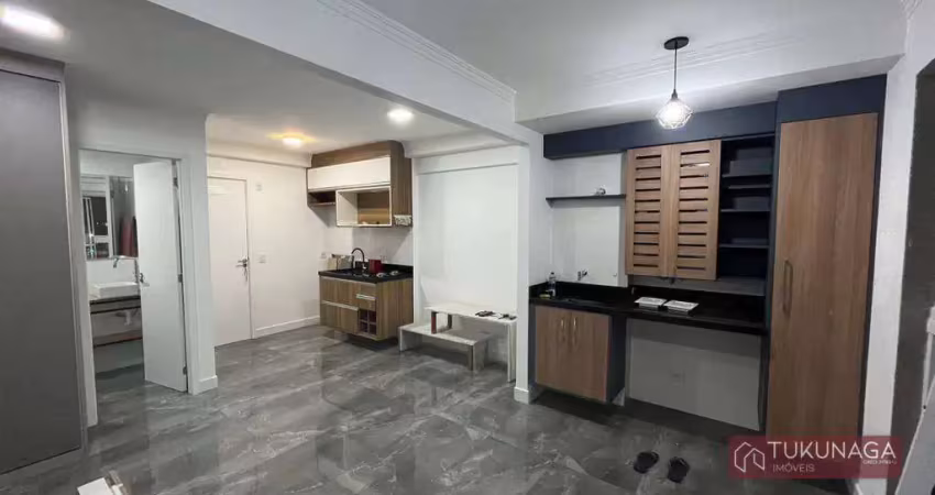 Studio para alugar, 29 m² por r$ 2.827,76/mês - vila miriam - guarulhos/sp