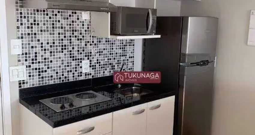 Studio com 1 dormitório para alugar, 38 m² - jardim flor da montanha - guarulhos/sp