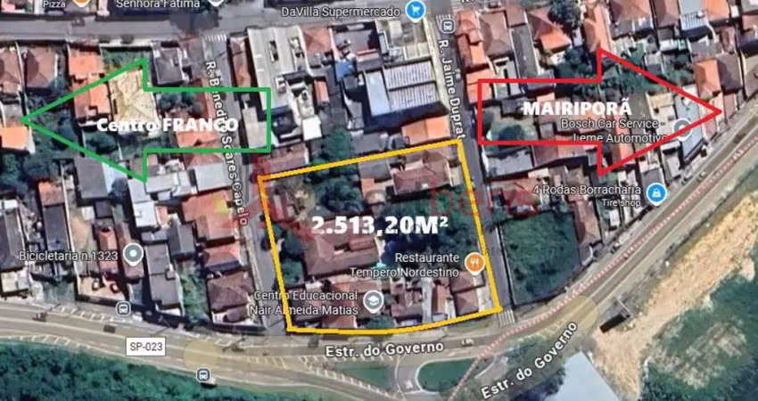 Lote / terreno de bairro para vender no bairro vila ramos  em franco da rocha