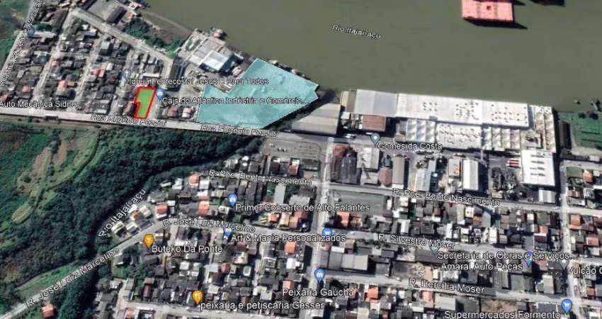 Terreno à venda, 877 m² por r$ 800.000,00 - cordeiros - itajaí/sc