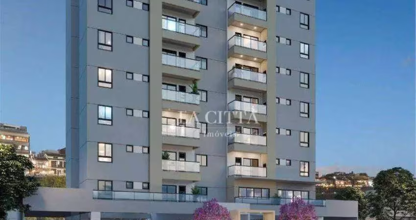 Apartamento com 2 dormitórios à venda, 59 m² por r$ 465.000,00 - cordeiros - itajaí/sc