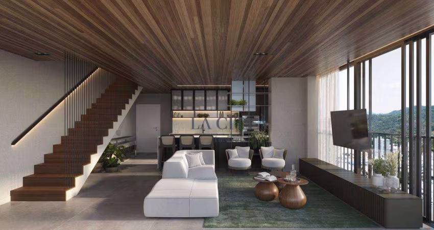 Apartamento Duplex com 3 dormitórios à venda, 125 m² por R$ 2.127.639,84 - Fazenda - Itajaí/SC
