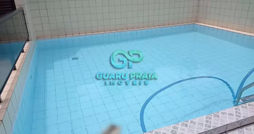 A 200m do mar com 3 dormitórios sendo 2 suítes, salas de estar com sacada e sala de jantar,  cozinha com armários embutidos e despensa, área de serviço