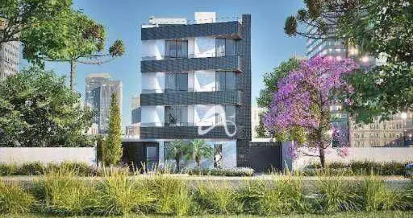 Apartamento novo à venda, sacada com churrasqueira, 2 e 3 quartos no Bairro Huer, Curitiba/PR.