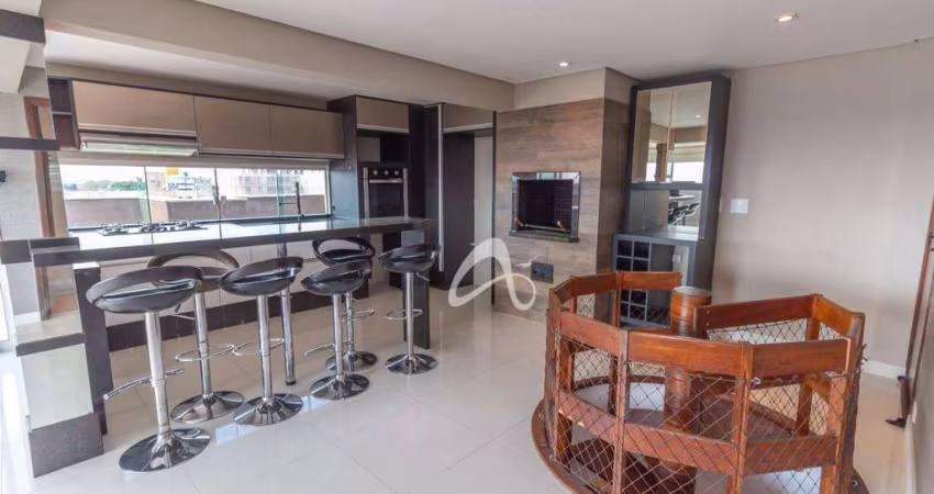 Cobertura planejada e decorada à venda, com 3 quartos sendo 1 suíte, no coração do Água Verde Curitiba/PR.